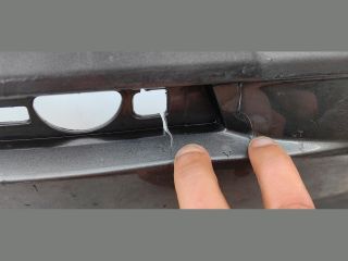 bontott BMW 5 F10 Hátsó Lökhárító (Üresen)