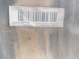 bontott BMW 5 F10 Hátsó Lökhárító (Üresen)