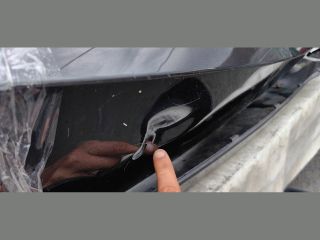 bontott BMW 5 F10 Hátsó Lökhárító (Üresen)