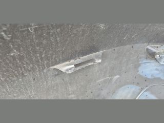 bontott BMW 5 F10 Hátsó Lökhárító (Üresen)