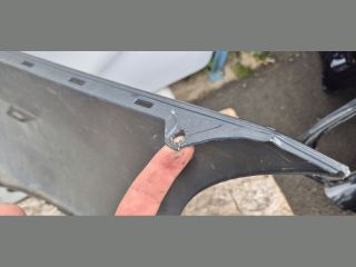 bontott BMW 5 F10 Hátsó Lökhárító (Üresen)