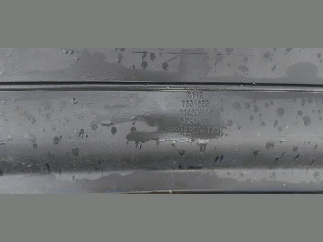 bontott BMW 5 F10 Hátsó Lökhárító (Üresen)