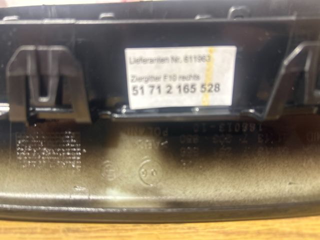 bontott BMW 5 F10 Hűtőrács