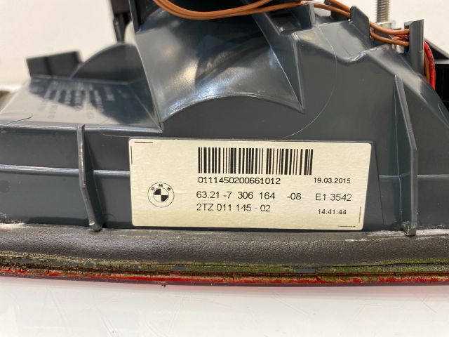 bontott BMW 5 F10 Jobb Belső Hátsó Lámpa