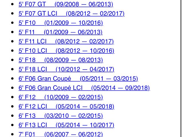 bontott BMW 5 F10 Jobb első Külső Kilincs