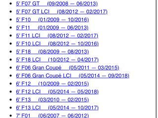 bontott BMW 5 F10 Jobb első Külső Kilincs