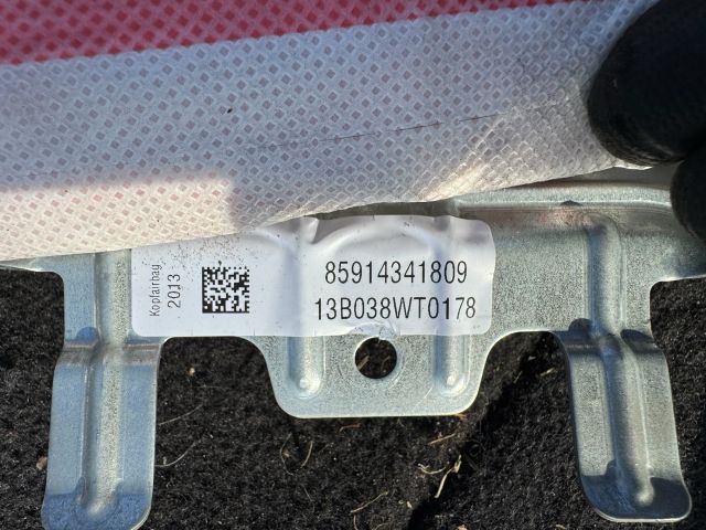 bontott BMW 5 F10 Jobb Függönylégzsák és Oldallégzsák