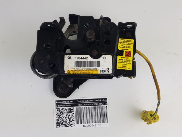 bontott BMW 5 F10 Jobb Gyalogosvédelmi Rendszer Mechanika