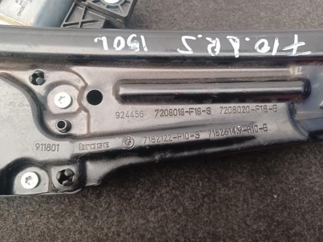 bontott BMW 5 F10 Jobb hátsó Ablakemelő Szerkezet (Elektromos)