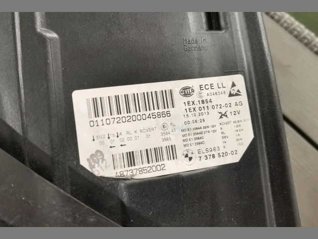 bontott BMW 5 F10 Jobb Ledes Fényszóró