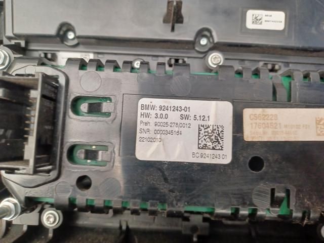 bontott BMW 5 F10 Klíma Kapcsoló