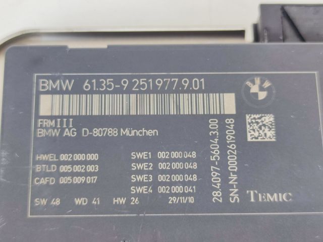 bontott BMW 5 F10 Lámpa Vezérlő