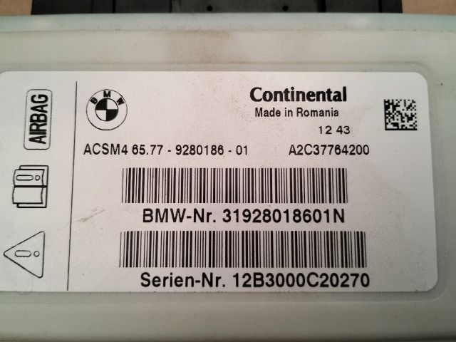 bontott BMW 5 F10 Légzsák Elektronika