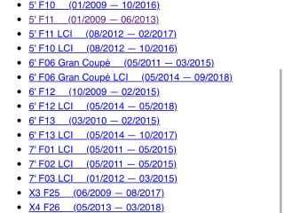 bontott BMW 5 F10 Légzsák Indító Modul Oldallégzsák