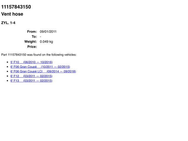 bontott BMW 5 F10 Kartergázcső