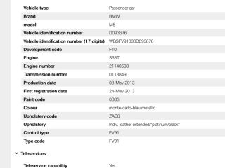 bontott BMW 5 F10 Motorblokk (Fűzött)