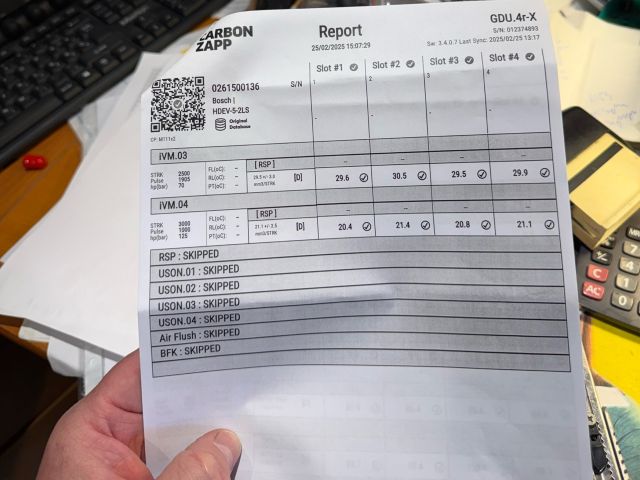 bontott BMW 5 F10 Porlasztó Sor / Híd