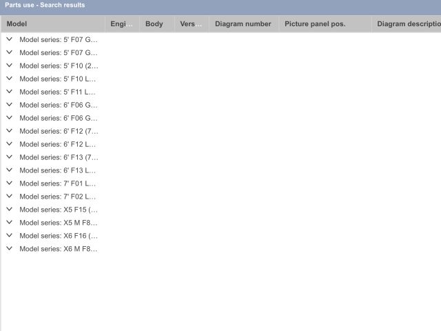 bontott BMW 5 F10 Porlasztó Sor / Híd