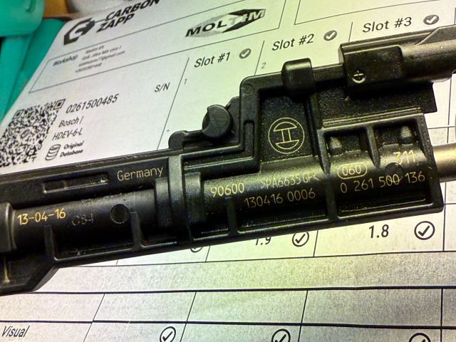 bontott BMW 5 F10 Porlasztó Sor / Híd