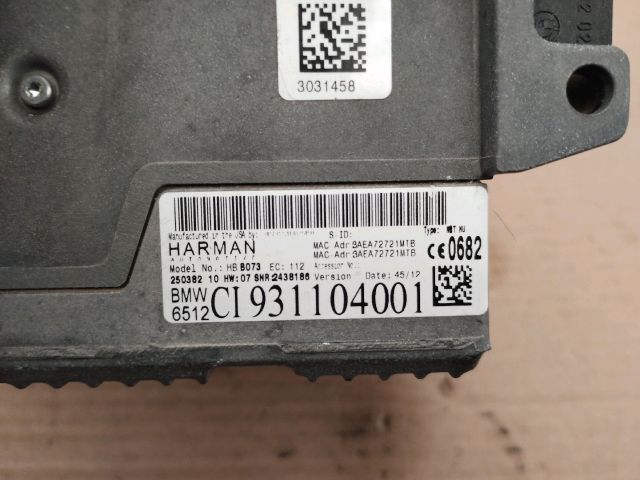 bontott BMW 5 F10 Navigáció Elektronika