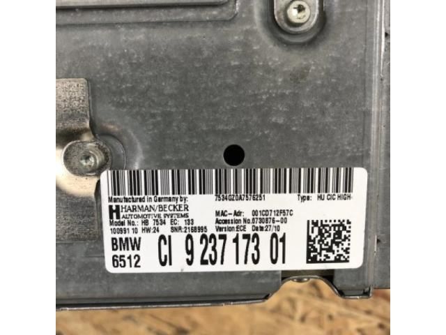 bontott BMW 5 F10 Navigációs Fejegység