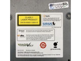 bontott BMW 5 F10 Navigációs Fejegység