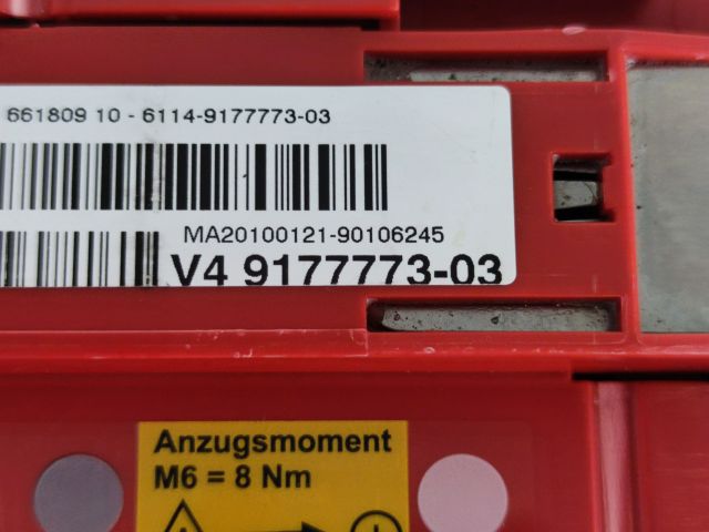 bontott BMW 5 F10 Pozitív Kábel Elosztó