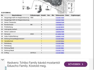 bontott BMW 5 F10 Szívósor Elektronika