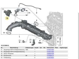 bontott BMW 5 F10 Szívósor Elektronika