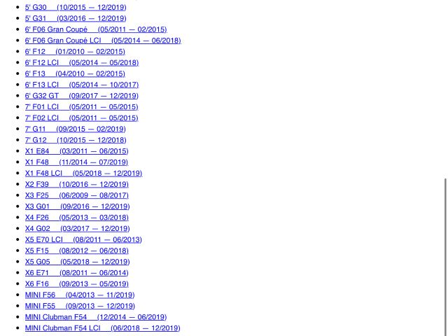 bontott BMW 5 F10 Szívósor Elektronika