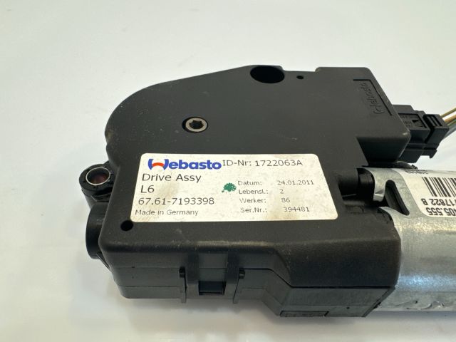 bontott BMW 5 F10 Tetőablak Motor