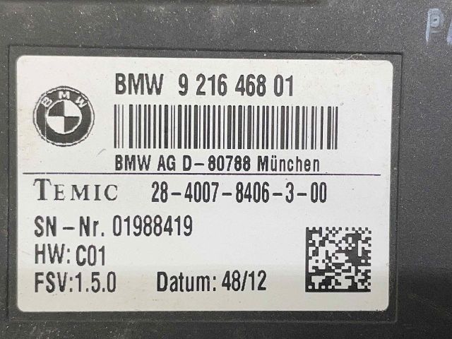 bontott BMW 5 F10 Ülés Elektronika