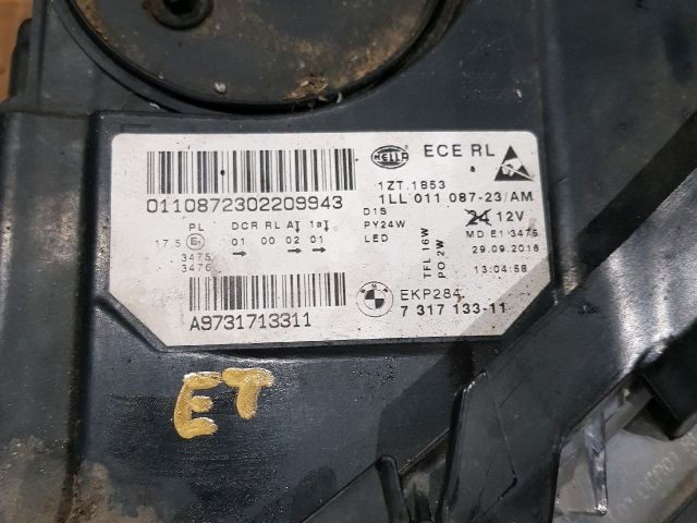 bontott BMW 5 F10 Xenon Fényszóró Pár