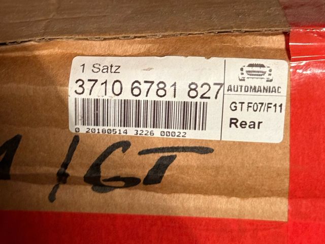 bontott BMW 5 F11 Hátsó Rugó