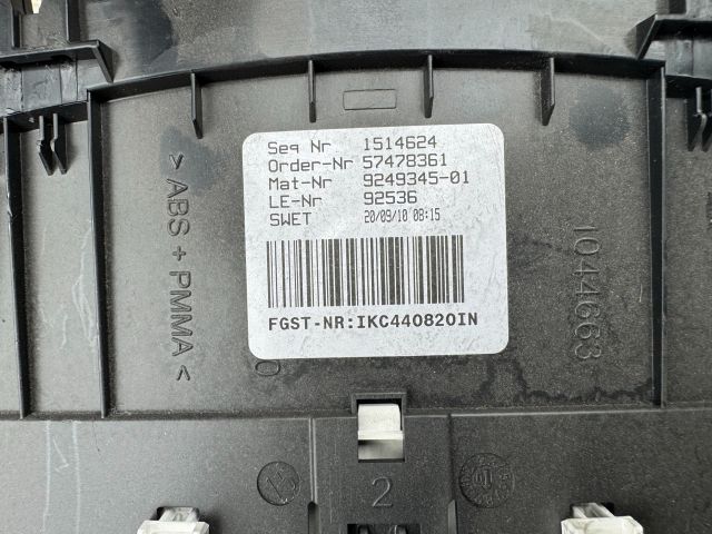 bontott BMW 5 F11 Kilométeróra