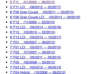 bontott BMW 5 F11 Vízcső