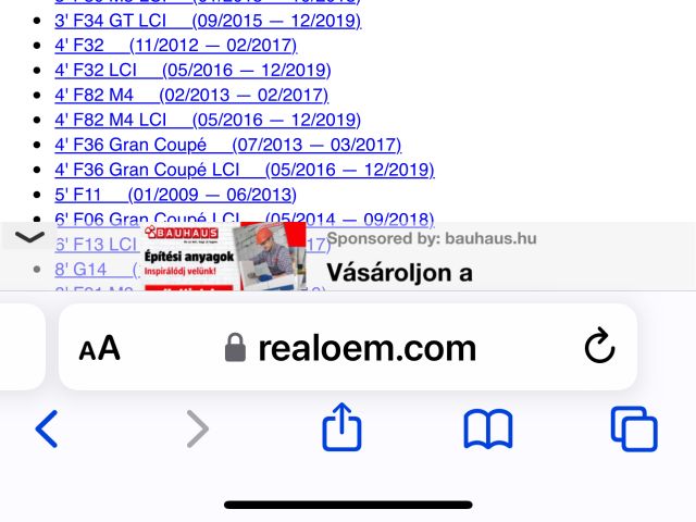 bontott BMW 5 F11 Antenna Erősítő