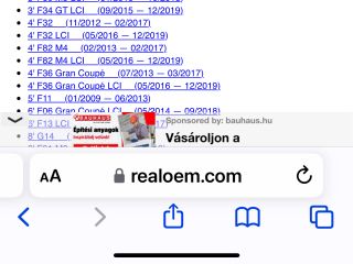 bontott BMW 5 F11 Antenna Erősítő