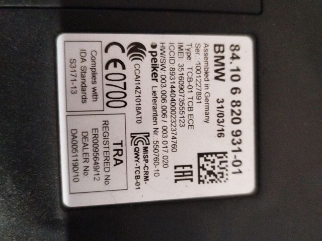 bontott BMW 5 F11 Bluetooth Elektronika