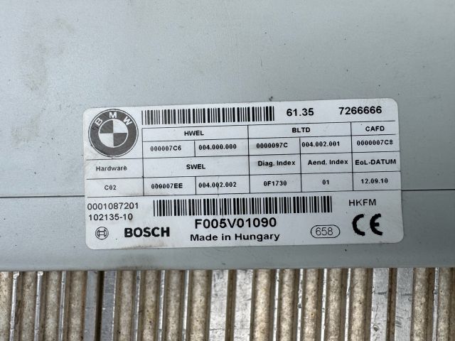 bontott BMW 5 F11 Csomagtérajtó Motor Elektronika