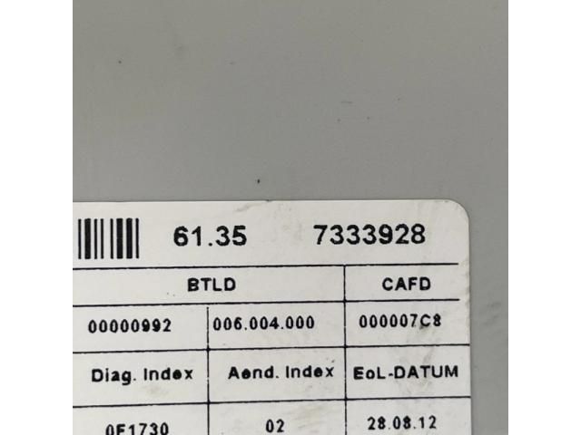 bontott BMW 5 F11 Csomagtérajtó Motor Elektronika