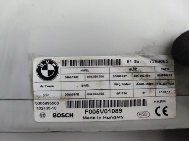 bontott BMW 5 F11 Elektronika (Magában)