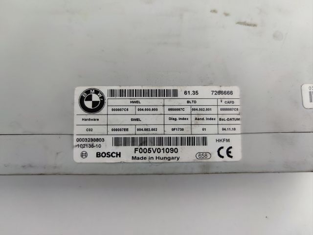 bontott BMW 5 F11 Elektronika (Magában)