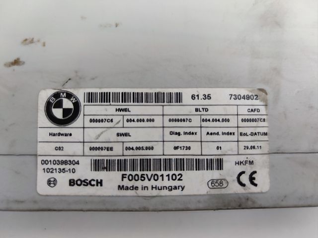 bontott BMW 5 F11 Elektronika (Magában)