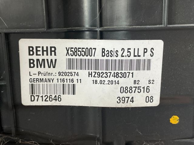 bontott BMW 5 F11 Fűtés Box