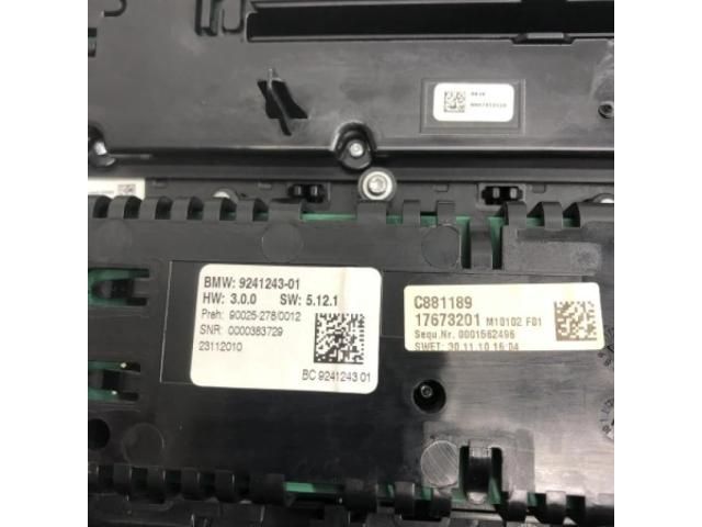 bontott BMW 5 F11 Fűtéskapcsoló (digit klímás)