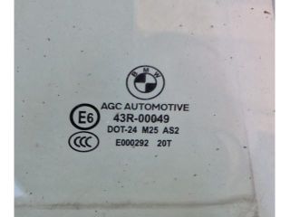 bontott BMW 5 F11 Jobb hátsó Ablak