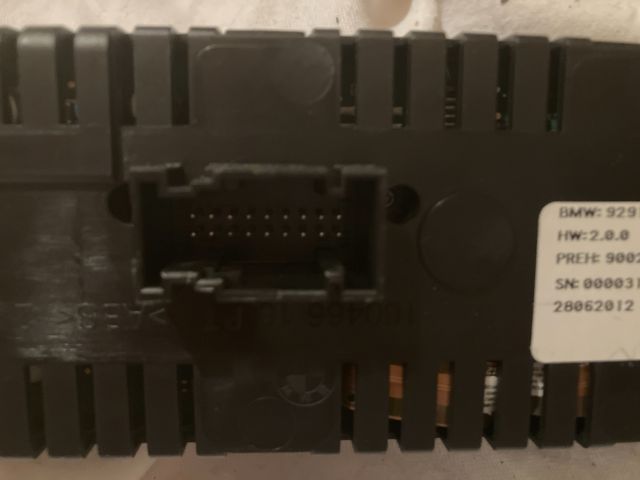 bontott BMW 5 F11 Klíma Kapcsoló