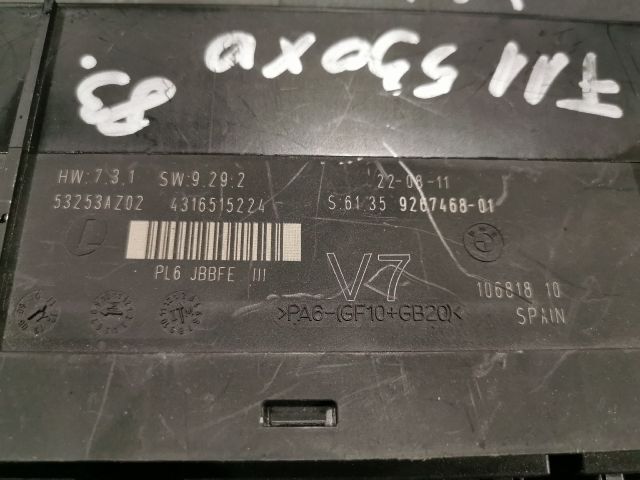 bontott BMW 5 F11 Komfort Elektronika