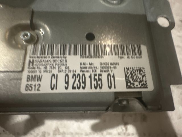 bontott BMW 5 F11 Navigációs Fejegység